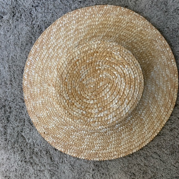 Lack of color Spencer Boater Hat (Small) - Picture 2 of 4